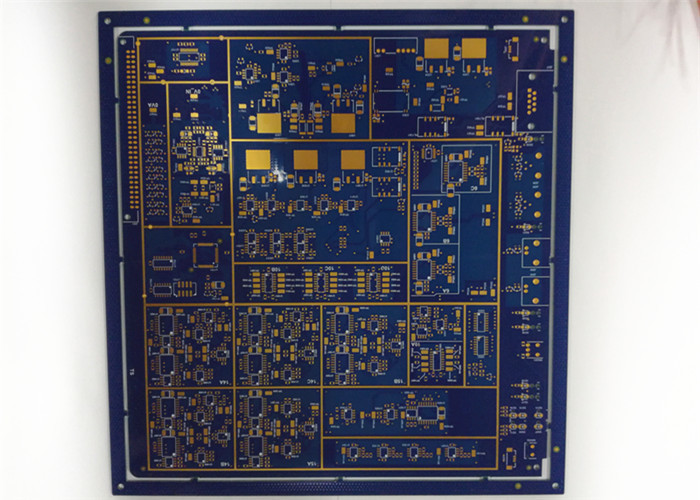 Durable Mulilayer HASL Blue Solder Mask HDI Printed Circuit Boards