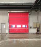 Industrial 1.2mm PVC Curtain Rapid Roller Shutter Doors Folding 1.2 M / S