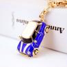 Buy cheap motorcycle Rhinestone Key Chain 6cm x 6cm Luxury Crystal Pendant from wholesalers