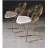Buy cheap Modern Simple Design Outdoor Restaurant Chairs Metal Frame Custom Material from wholesalers