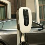16A 11kW Three Phase EV Charger , IP65 Electric Car Charger Station
