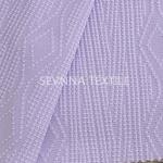 125cm Width Recycled Swimwear Fabric Upf50+ Breathable Textured Bikini Beach