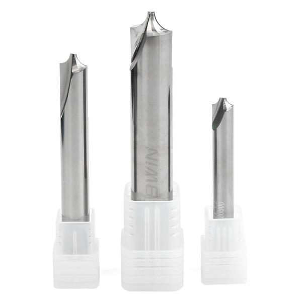 Buy cheap Inner R 2 Flute Milling Cutter HRC55 Degree For Solid Carbide Aluminum from wholesalers