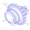 Buy cheap Belparts Excavator E320 320 Travel Gearbox 511-6006 511-6007 571-4032 Travel Reduction Gear from wholesalers