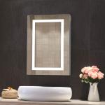 Stainless Steel Led Medicine Cabinet Modern Luxury Smart Bathroom Mirror Cabinet
