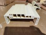 Anti Moisture Plain PVC WPC Door OEM Hollow Interior Apartment Use