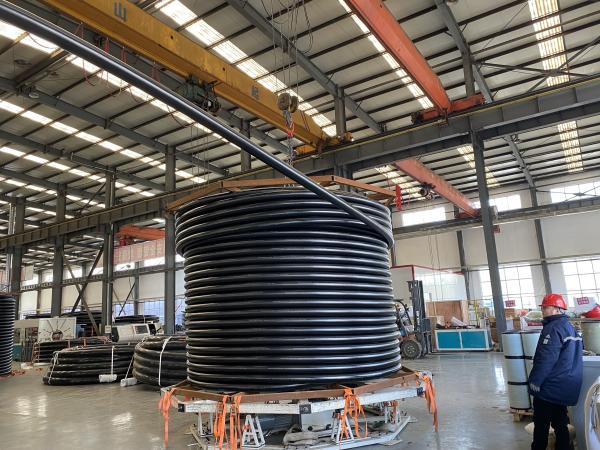 Buy cheap Glass Reinforced Gas Pipe System , Moulding Plastic Polyethylene Piping 4 Inch from wholesalers