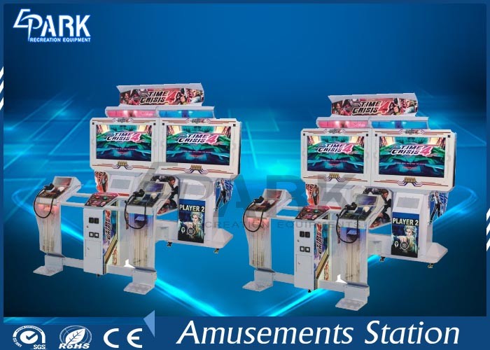 6 Stage Shooting Arcade Machines Dynamic Gun HD LCD Screen For Children