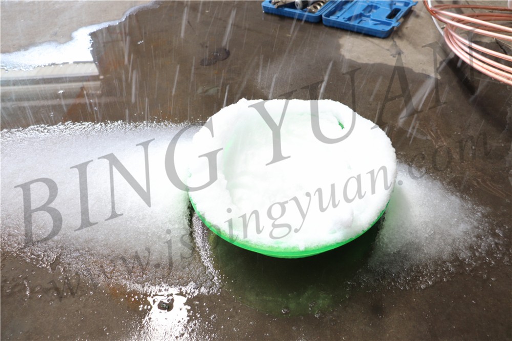 Factory Price Artificial Snow Falling Machine, Indoor Landscape Artificial Ice Machine, 600kg/Day Snow Ice Maker