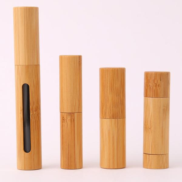 Buy cheap Recyclable Empty Bamboo Lip Balm Lip Gloss Lipstick Tube Container Biodegradable from wholesalers
