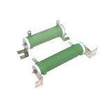 High Power Ribbon Ceramic Tube Resistor Wirewound Green 0.1~2KΩ 50W