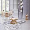 Buy cheap Qiancheng Marble Top Coffee Table Dia 90x50cm High Gloss Round Coffee Table from wholesalers
