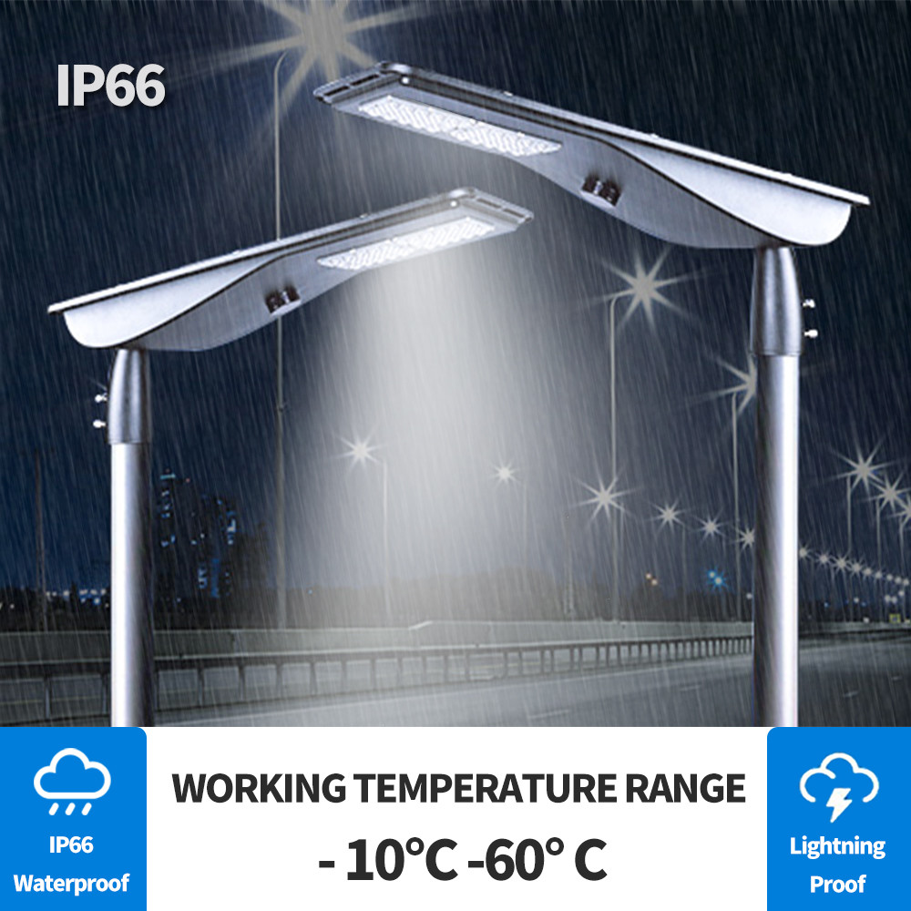 15W Outdoor Waterproof IP66 Led Solar Led Street Light Adjustable Bracket IK08