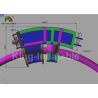 Buy cheap Commercial 3 In 1 Inflatable land Water Parks With Swimming Pool Slide For Party from wholesalers
