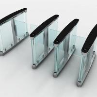 Buy cheap Automatic Glass Door 550mm 50 People/Min Speed Gate Turnstile product