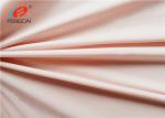 Microsolv Polyester Spandex Fabric For Women , Tan Through Swimwear Fabric