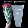 Buy cheap Y Shape Fresh Flower Wrapping Sleeve Opp Flower Bouquets Sleeves Kraft Paper from wholesalers