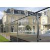 Buy cheap Outdoor Safety SS Glass Panel Deck Railing System For Veranda , Porch from wholesalers