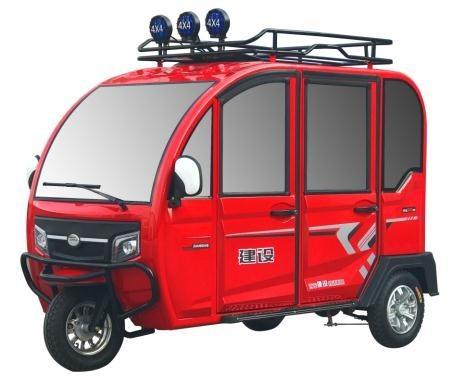 Buy cheap Three Wheel 0.8KW 340Kg Electric Passenger Tricycle from wholesalers