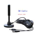 ABS 25dBi 30dBi Indoor Black Digital DVB-T TV Antenna Freeview HDTV Antenna
