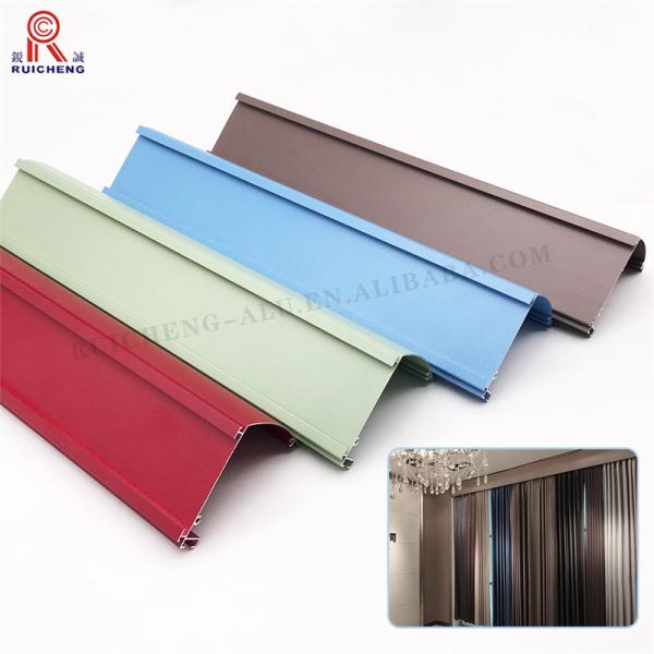 Buy cheap 30mm Fineline Aluminium Curtain Track , Aluminium Bendable Curtain Track from wholesalers