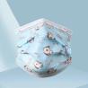 Buy cheap Blue Printed Anti Virus Disposable Mask 3 Ply Dust Mask Haze Proof For Children from wholesalers