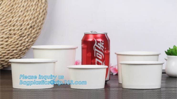 take away 8oz 4oz 7oz icecream cups with 95mm dome lids,12oz Eco-friendly recycled ice cream paper cup with lid spoon