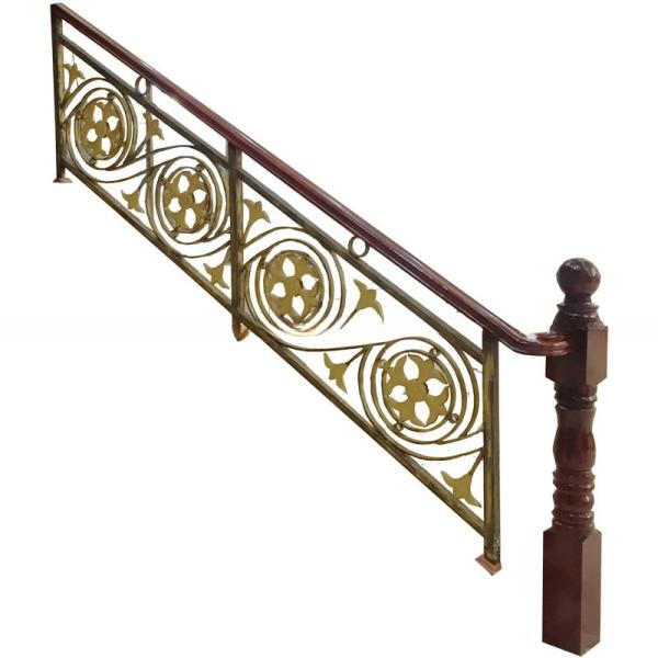 Buy cheap Painted Staircase Stainless Steel Handrail Outdoor Railing And Balustrade ODM from wholesalers