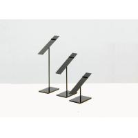 Buy cheap Adjustable Height Black Steel Store Display Props , Metal Retail Shoe Display product