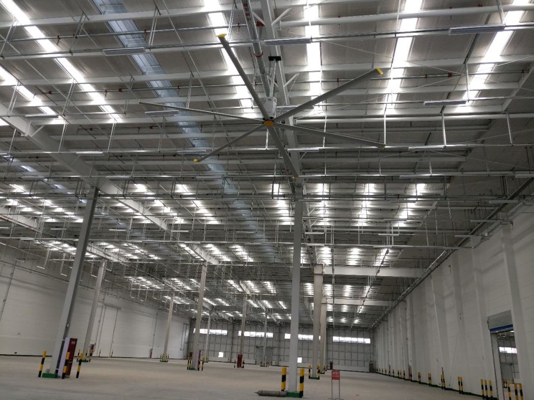 Large Hvls Fan as Best Ventilation Solution for Gymnasium Center