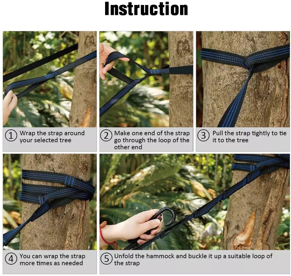 Polyester Portable Camping Hammock
