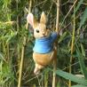 Buy cheap Creative Garden Cartoon Rabbit Hanging Resin Garden Decoration from wholesalers