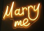 Antique Outdoor Neon Open Sign , Long Lifespan Personalized Neon Signs For Home
