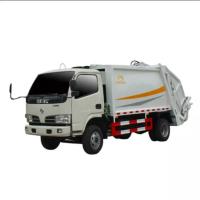 Buy cheap 7cbm Rear Loader Compactor Garbage Truck Manual Transmission product