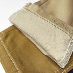 Ready For Dyeing RFD Brown Denim Fabric Material Eco Friendly