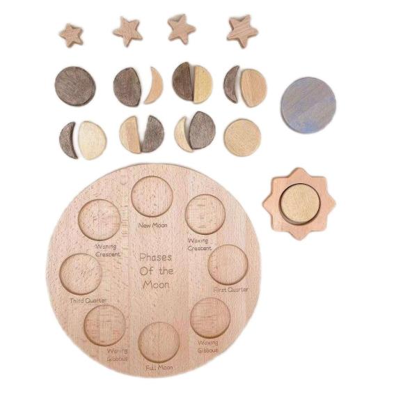 Eco-friendly Wooden 3D Building Blocks Creative Art Gift Home Ornament