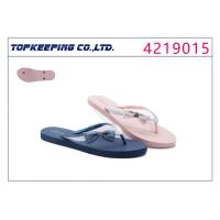 Buy cheap Bow Decoration Women PE Flip Flop With Shiny Glitter Strip product