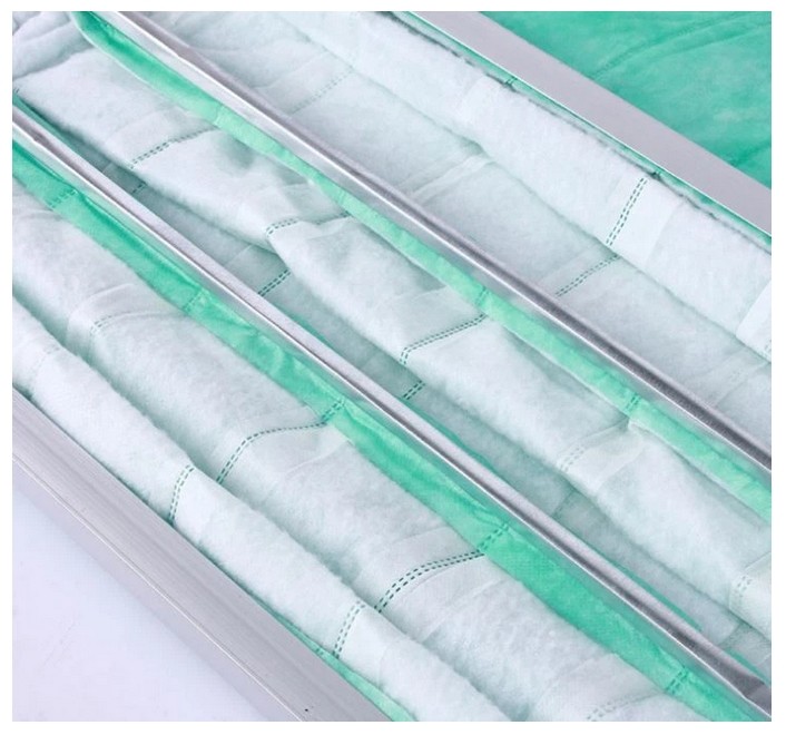 Synthetic Fiber Rigid Pocket Filter For Hvac System Bag Air Filters