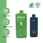 130ml Plastic Small Shampoo Bottles Dark Blue Square for Body Care