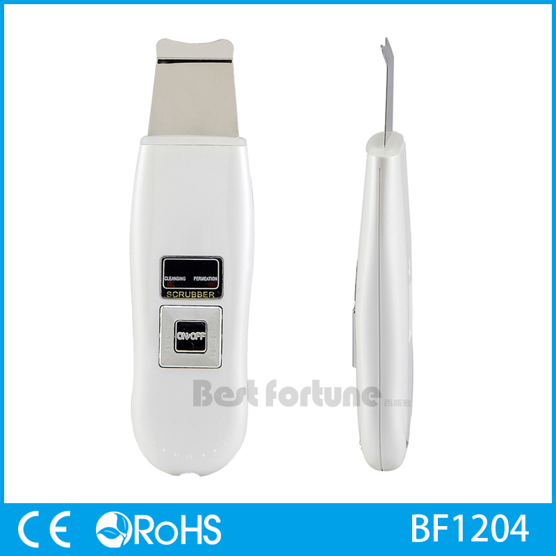 Professional Ultrasound Skin Scrubber 100 - 240 V Input Voltage For Facial Cleaning