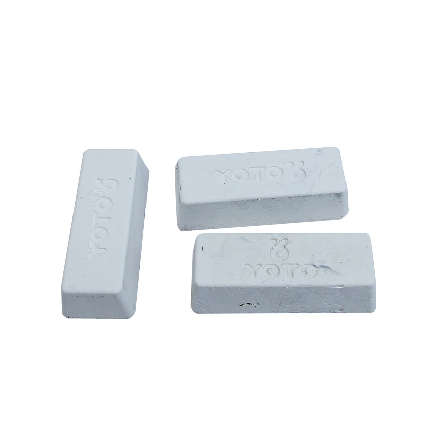 White wax for polishing paste for stainless steel metal products