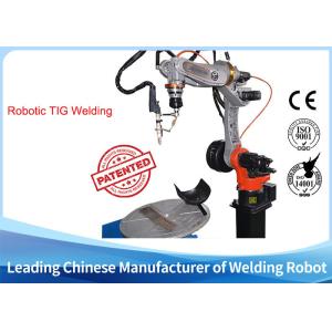 China Aluminum Arc Welding Robot Cell , Mig Welding Equipment Workstation on sale