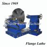 Buy cheap Two Chucks Flange Steel Lathe Machine Stable Running Strong Rigidity from wholesalers