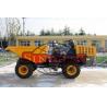 Buy cheap 5 Ton Light Duty Dump Trucks 4WD Wheel Site Dumper Truck With Detuz Engine from wholesalers