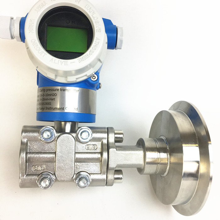 Capacitive Pressure Transducer Sensor Single Flange Differential Pressure Transmitter