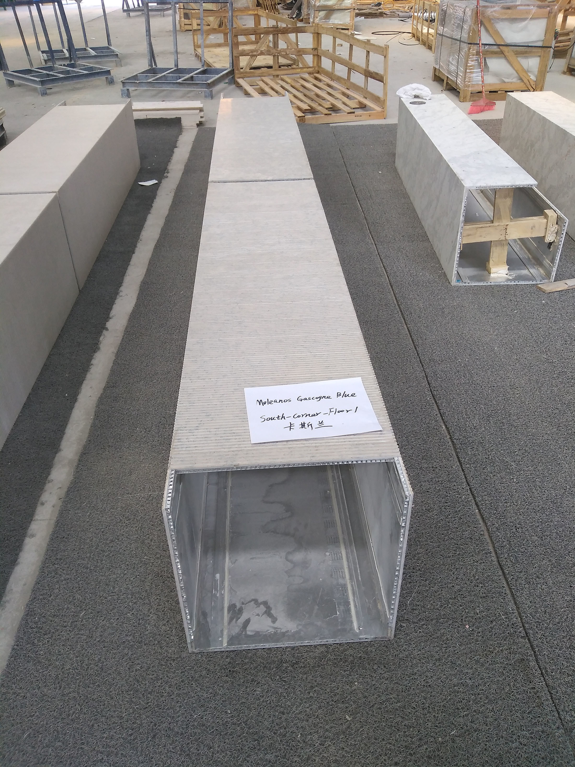 20mm No Radiation Lightweight Limestone Panels For Exterior Wall Decoration