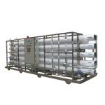 PLC Brackish Water Treatment System , UPVC Brackish Water Desalination Plant