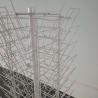 Buy cheap Newspaper / Magazine Shelf Display Rack Wire Metal With Wheels from wholesalers