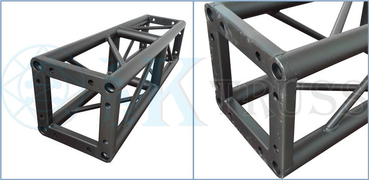 Highly Durable 290mm Screw Square Truss for Small Stage Lighting Stage Steel Trusses