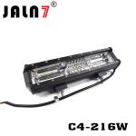 LED Light Bar JALN7 216W 4Rows Combo Beam LED Driving Lamp Super Bright Off Road